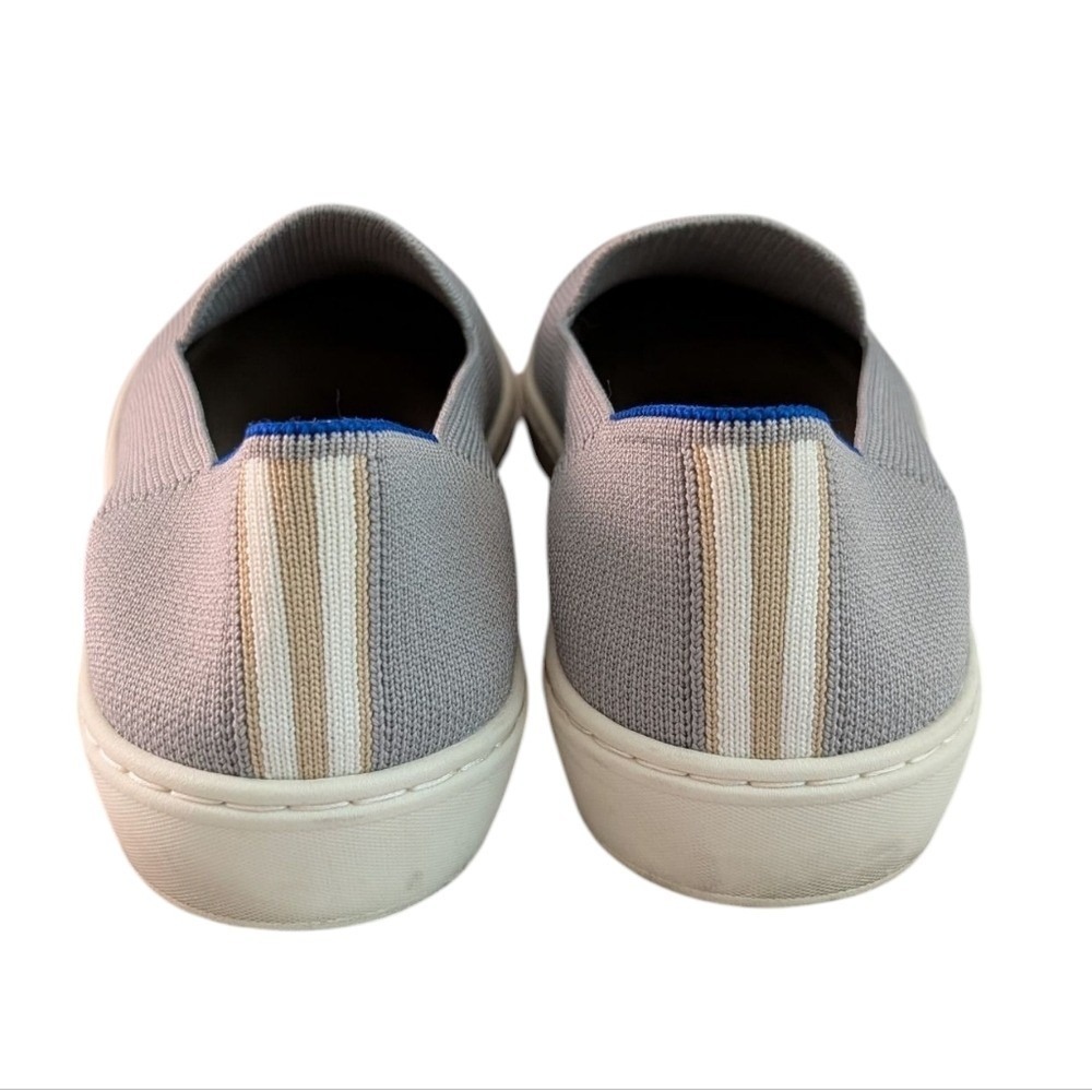 Womens Rothy's The Original Gray Slip On Flat Sneaker‎ Size 7 - Picture 6 of 10